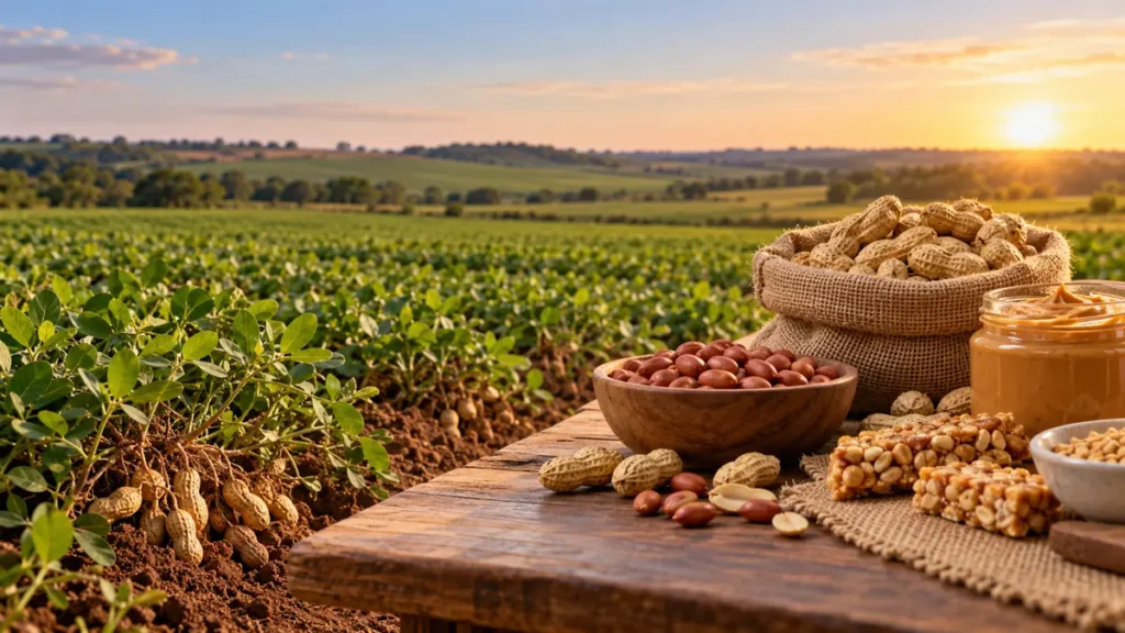 Do campo à mesa: como funciona a cadeia produtiva do amendoim